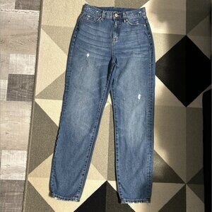 BDG Distressed High Rise Mom Jeans Women's Size 26